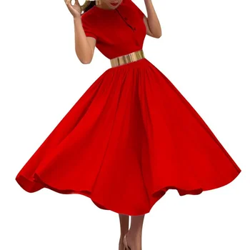 Африканские Платья Для Женщин Дашики 2023 Осень Лето Новое Модное Вечернее Платье С Коротким рукавом Миди Платье Большого Размера Африканская Одежда