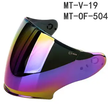 Mt-v19 Объектив Мотоциклетного Шлема, Козырек для Шлема, Противотуманная пленка, Сменный Защитный экран для объектива Шлема, Подходит для MT3/4 Двойных Линз
