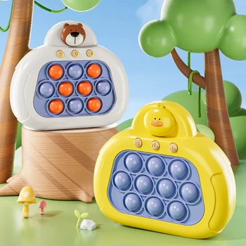 Светящаяся игрушка PopPuzzle, Портативная игровая консоль, Непоседы, Прорывы, головоломка для пресса, Тренировка реакции, игрушка для снятия стресса, Детская услуга
