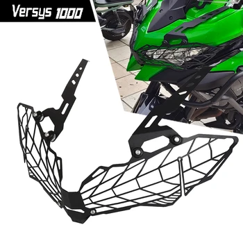 Решетка Фары Мотоцикла, Защитная Крышка, Протектор Для Kawasaki Versys 1000 VERSYS1000 KLE1000 2019 2020 2021 2022 2023
