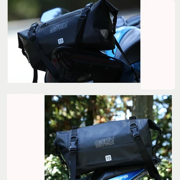 Мотоциклетные сумки Мотоциклетные Водонепроницаемые сумки Боковые сумки Сумка для хвоста Рюкзак для BMW Benelli Honda Kawasaki Harley Мотоциклетная сумка для хвоста