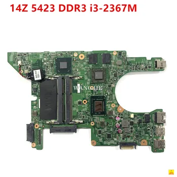Используется Для ноутбука Dell Inspiron 14Z 5423 Материнская плата CN-0KFT53 0KFT53 KFT53 DMB40 11289-1 DDR3 SR0CV i3-2367M Ноутбук