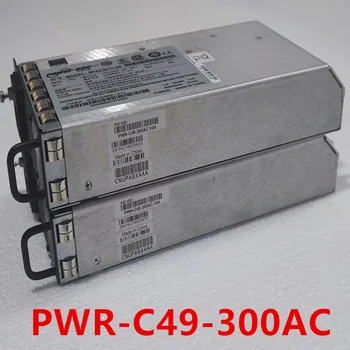 Почти Новый Оригинальный блок питания для Cisco WS-C4948 4948-10GE 300 Вт Импульсный Источник Питания PWR-C49-300AC SPACSCO-04