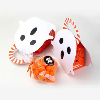 Коробки для закусок на Хэллоуин, Модная страшная привлекательная коробка конфет с привидениями на Хэллоуин, коробка конфет, подарочная коробка на Хэллоуин