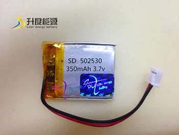 XHR-2P 2,0 3,7V 502530 литий-ионный полимерный аккумулятор емкостью 350 мАч качество товаров сертификационного органа CE FCC ROHS