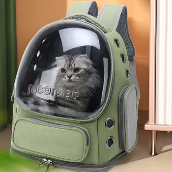 Высококачественная прозрачная сумка для транспортировки космонавта, переноска для домашних животных, космическая капсула, рюкзак для кошек, переноска для собак