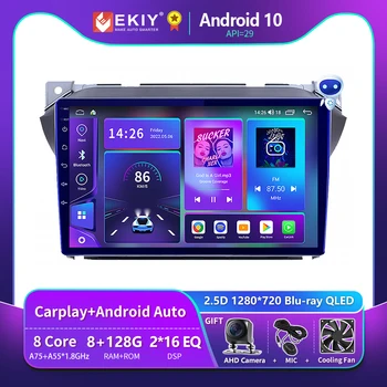 EKIY T900 Автомобильный радиоприемник Для SUZUKI Alto Nissan Pixo 2009-2016 GPS Навигация Android 10 Автоматический мультимедийный Плеер 2 DIN аудиоустройство