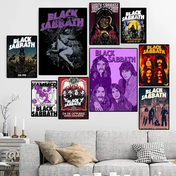 ПЛАКАТ Группы Black Sabbath Холст HD Печать Персонализированное Настенное Искусство На Заказ Маленькая Картина