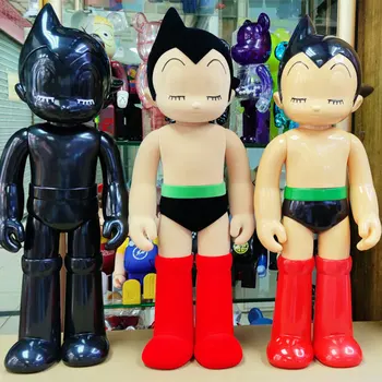 60 см Astro Boy Spot ПВХ кукла с мультяшным персонажем, игрушка в стиле ретро, коллекционная модель, подарок на день рождения, каваи