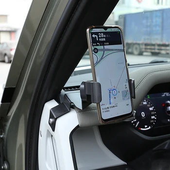 Для Land Rover Defender 110 2020-2023 Приборная панель главного водителя и второго пилота автомобиля, кронштейн для мобильного телефона, кронштейн для GPS-навигации