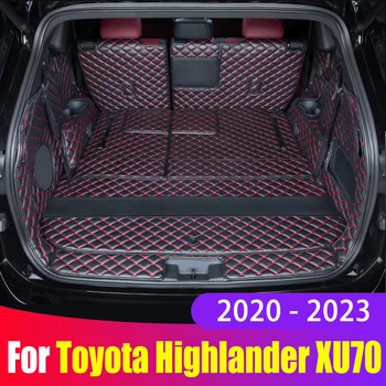 Для Toyota Highlander 2020 2021 2022 2023 Kluger XU70 Аксессуары Интерьер 7 Местный Специальный Автомобильный Коврик Для Багажника Багажник Грузовой Лайнер Ковры