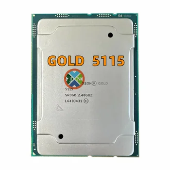 Подержанный процессор Xeon GOLD 5115 SR3GB 2,4 ГГц, 13,75 МБ Кэш-памяти, 10 ядер, 20 потоков, 85 Вт Сервер LGA3647 с процессором GOLD5115 SR3GB