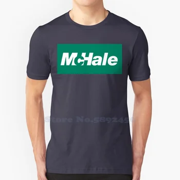 Повседневная уличная одежда McHale, футболка с логотипом, графическая футболка из 100% хлопка большого размера