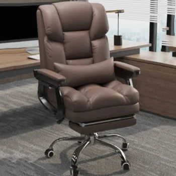 Чехол Водонепроницаемый, Эргономичный, налокотник офисного кресла, Роскошный Кожаный Рабочий стул, Поворотное кресло, шезлонг для бюро