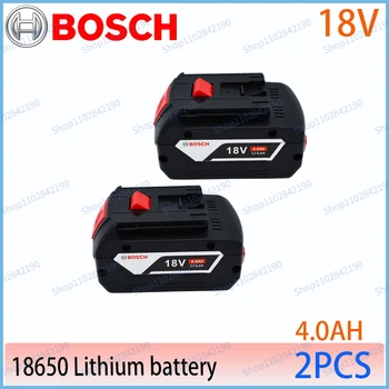 Bosch для литиевой батареи 18V 4.0AH, ударный ключ GBS, электрическая дрель, угловая шлифовальная машина, зарядное устройство GDBHGSR
