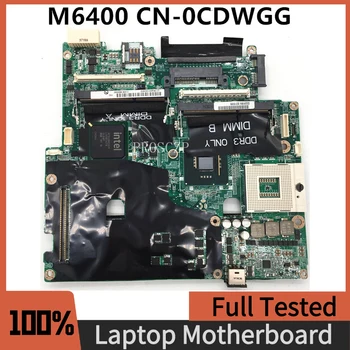 CN-0CDWGG 0CDWGG CDWGGG Бесплатная Доставка Высокое Качество Для DELL Precision M6400 Материнская плата ноутбука DDR3 100% Полностью Протестирована, работает хорошо