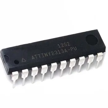2 шт./лот ATTINY2313A-PU ATTINY2313 DIP-20 с 8-разрядным чипом микроконтроллера