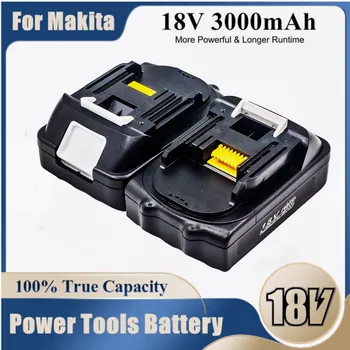 Новый оригинальный аккумулятор для электроинструментов Makita BL1830 18V 3000mAh BL1815 BL1840 LXT400 194204-5 194205-3 194309-1 L70