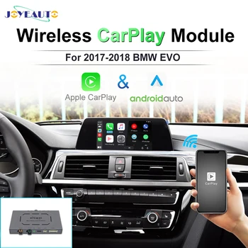 JoyeAuto CarPlay Интерфейс Для BMW EVO F20 F30 F21 F22 G30 G38 6,5/8,8 дюймов iDrive5 Беспроводной Apple Carplay Модуль Android Auto