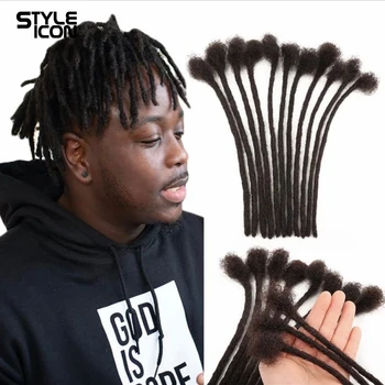 Styleicon Remy Плетение Из 100% Человеческих Волос, Вязание Волос Крючком, наращивание волос Дредами, наращивание волос можно красить и Обесцвечивать