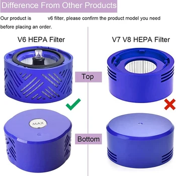 HEPA-фильтр, Совместимый С Запчастями Для Пылесоса Dyson V6, Аксессуары 965661-01 и 966741-01