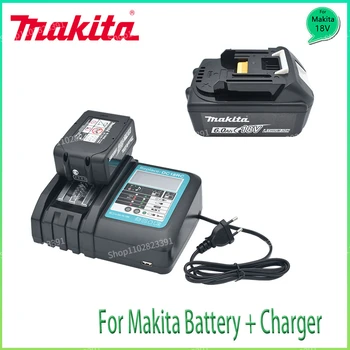 Зарядное устройство 18 В Для Makita Battery BL1830 BL1430 BL1840 1850 1860 1890 14,4 В 18 В 3A 6A Зарядное Устройство Для Электроинструмента