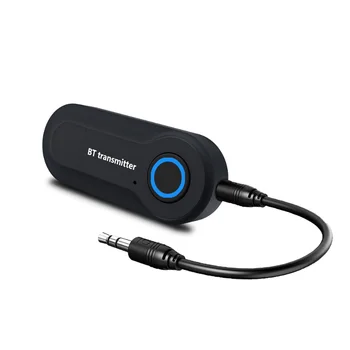 Беспроводной передатчик Bluetooth 5,0 Разъем 3,5 ММ Музыкальный Аудио AUX Hi Fi стерео адаптер Без привода для телевизора ПК Наушников динамиков