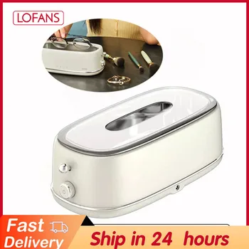 Ультразвуковая чистящая машина Lofans C3, Высокочастотный вибрационный очиститель для ювелирных изделий, наручных часов, очков, Портативный очиститель