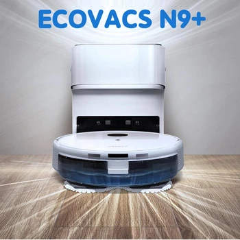 ECOVACS N9 + Пылесос Для Подметания и уборки помещений Встроенный Робот для бытовой Интеллектуальной Автоматической уборки Mop Всасывания 2200Pa