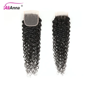 Закрытие 6x6 Alianna Hair Water Wave Закрытие Перуанские Человеческие Волосы Закрытие Remy Плетение Волос 5x5 Кружевное Закрытие Cheep Hair Для Женщин