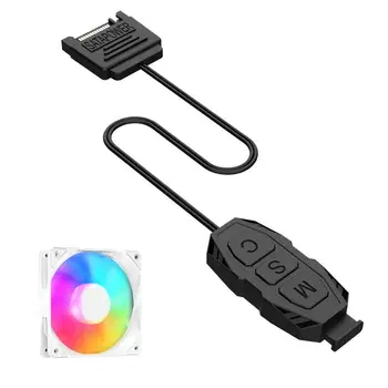 Мини-разъем ARGB 5V Стабильный контроллер ARGB для светодиода 3-контактный черный RGB светодиодный кабель-разветвитель светодиодной ленты Разъем для кухонного шкафа