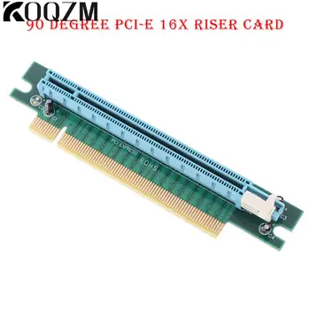 PCI-E 16X Riser Card 90 Градусов PCI-E Pci-Express 16X Удлинитель под прямым углом, протектор Riser Card