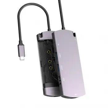 Коробка для жесткого диска M.2 NGFF + док-станция 6-в-1 NGF Mobile Storage Dock Type-C Многопортовый адаптер USB-C Type C для Macbook Air