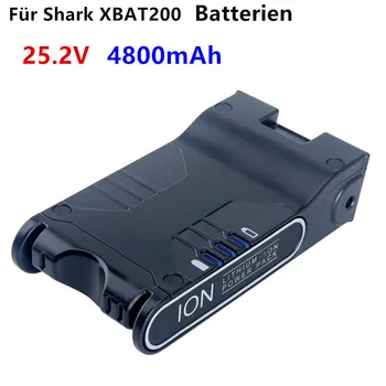 Für Shark XBAT200 25,2 V 4800mAh IONEN Rakete IONFlex und IONFlex 2X Lithium-ionen Akku Cordless Staubsauger XBAT200 batterien