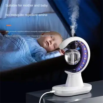 Увлажнитель воздуха для матери и ребенка, Бесшумный прочный USB-увлажнитель воздуха, Бесшумный увлажнитель для спальни, Белый, розовый, многофункциональный