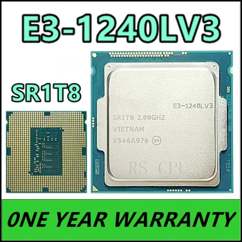 E3-1240LV3 Процессор 2,00 ГГц 8 М 25 Вт LGA1150 E3-1240L V3 Четырехъядерный Настольный Процессор E3 1240L v3 Бесплатно для Pengiriman E3 1240LV3