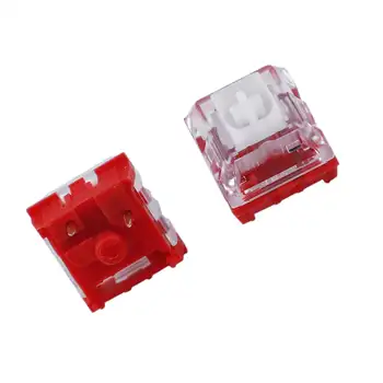 10 Шт. Kailh BOX Pro Красный Переключатель Линейный 35g SMD RGB 3 Pin IP56 Водонепроницаемый Пылезащитный Вал Для Механической клавиатуры MX DIY