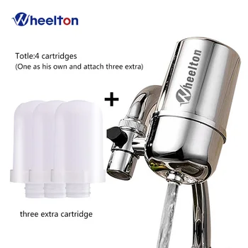 Wheelton Кухонный кран Фильтр для воды, Очиститель питьевой системы, Бытовой кран для щелочной воды, Керамический картридж (F-102-3E)