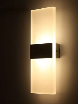 Украшение дома Настенный Светильник Беспроводной USB Перезаряжаемый светодиодный Комнатный светильник Спальня Балкон Прикроватный Светильник Коридор
