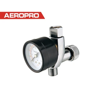 Регулятор давления воздуха AEROPRO, Пневматический Инструмент для ремонта, Аксессуары для аэрографии AR150A 160PSI