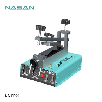 Сепаратор экрана NASAN NA-FR01 для мобильного телефона со встроенным вакуумным насосом, машина для разборки рамы телефона с супер всасыванием