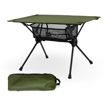 Легкий Походный стол для барбекю, Пляжный Кемпинг, Складной стол для пеших прогулок, Небольшой Складной алюминиевый мини-стол для кемпинга на открытом воздухе