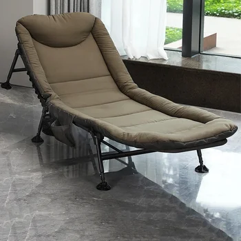 Регулируемое Портативное кресло с откидной спинкой, Складной шезлонг для отдыха на открытом воздухе, Обеденный перерыв, Складная кровать, Офисная Дышащая комфортная кровать