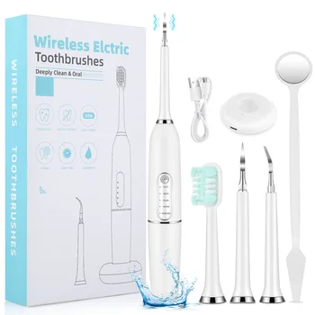 UBS Зарядный бытовой электрический набор для чистки зубов, Беспроводные электрические зубные щетки, средство для отбеливания зубов, Портативный ирригатор для полости рта