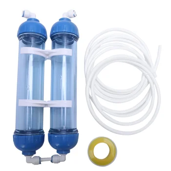 Фильтр для воды 2шт Корпус картриджа T33, Бутылка-фильтр в виде раковины Diy T33, Фитинги 4шт, Очиститель воды для системы обратного Осмоса