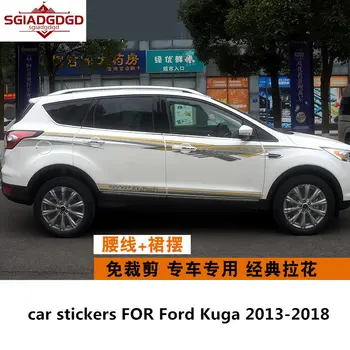Наклейки для внедорожников Ford Kuga 2013-2018, специальные наклейки для кузова, модифицированные наклейки для экстерьера Kuga, аксессуары