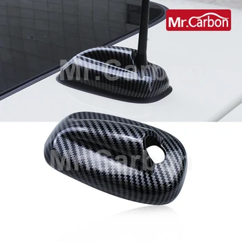 Защита корпуса автомобильной антенны Декоративная крышка для MINI ONE CooperS F55 F56 Аксессуары для модификации экстерьера автомобиля Углеродные наклейки