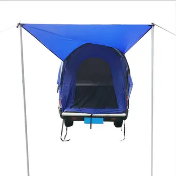 Палатка для пикапа Огнестойкие Палатки для пикапа С передним тентом Для Кемпинга PU2000mm 210D Ткань Оксфорд и пламя 190T