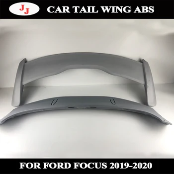 Без покраски Крыша заднее крыло Для Ford Focus 2019-2020 RS Стиль Спойлер Заднее Крыло Грунтовочный Цвет Задний спойлер Заднее крыло