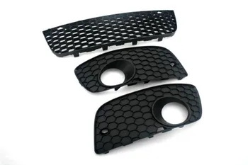Бесплатная доставка GTI Honeycomb Передний бампер Нижняя решетка Комплект для Golf MK5 для Volkswagen